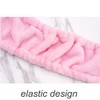 Linsiter Hair Band for Washing Face, Soft Coral Fleece Hairlace