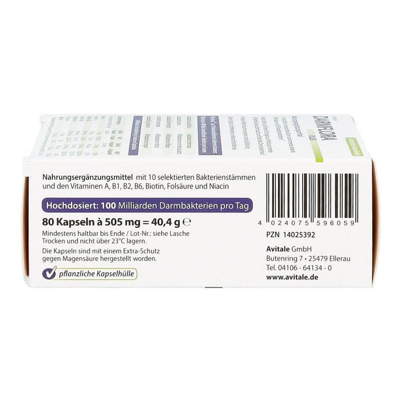 Darmflora Aktiv Plus 100 Billion Bacteria + 7 Vitamins Pack