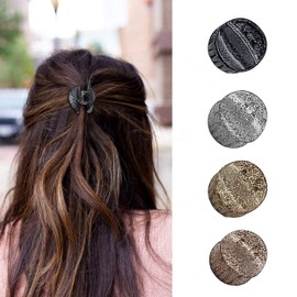 Braut-Haarspangen mit Perlen für Damen, 12 Stück, Kunststoff, Mini-Klauen-Haarspangen, elegant, geometrisch, hübsche Haarspangen, Mädchen, einfach, 6 Stück, Haar-Accessoires für Mädchen, Frauen,