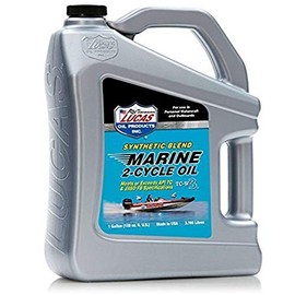 Lucas Oil 10861 Synthetic Blend TC-W3 2-Cycle Marine Oil - 1 Gallon