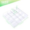 JINGHANGER Pack of 4 Jewellery Tray Organiser Drawers 16 Grid