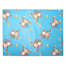 Addi Mall Double-Sided Waterproof Table Placemat / Children's Daycare Equipment Food Plate Waterproof Cloth, Food Mat-Starlight (Navy) / 더해피몰 양면방수 테이블 플레이스 매트 / 유아동 어린이집 준비물 식판 방수천, 식판매트-별빛(네이비)