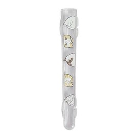 Tanaka Chopsticks Shop Nyanmonyite Chopsticks Half Case, Dishwasher Safe, Non-slip Rubber Included, No Crunching, Chopsticks Case, Kids, Cats, Girls, Adults, Women, Cute, High School Students