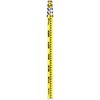 Shinwa Sokutei 73275 Aluminum Staff II, 3.9 ft (3 m),