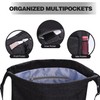 BAVELOE Drawstring Backpack with Wet Pocket & Shoe Compartment, Water-Resistant
