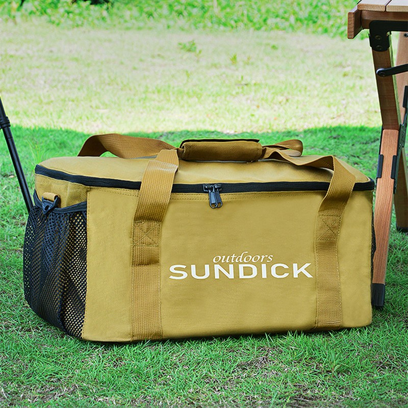 Camping Cookware Storage Bag Waterproof Outdoor Travel Tableware Storage Handbag
