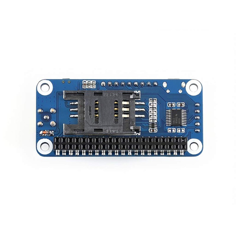 Waveshare Fits Raspberry Pi GSM/GPRS/Bluetooth HAT Based SIM800C Support SMS,