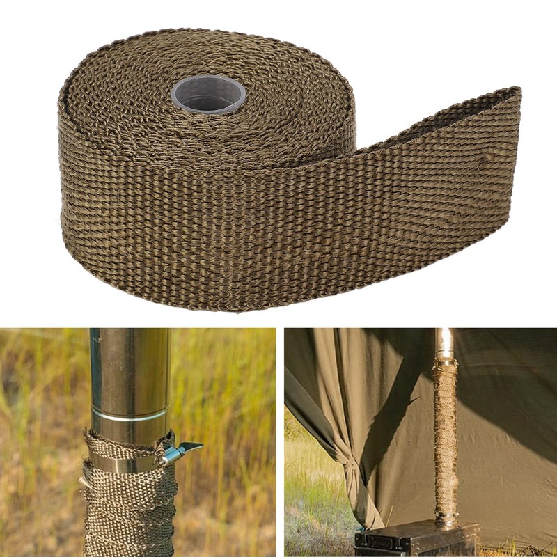 Fireproof Pipe Wrap Basalt Fiber Heat Tape, Heat Resistants Pipe
