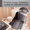 Lashuma Oslo Men's Sauna Towel XXL Grey 85 x 200