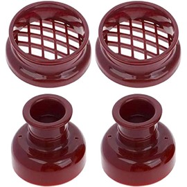 GANAZONO Molde para Donas y Bollos de Piña, Kit de 4 Piezas en Plástico Resistente, para Hornear Pasteles y Postres, Apto para Repostería Doméstica y Profesional