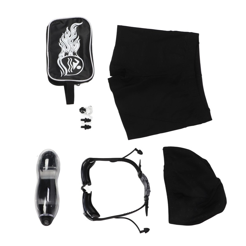 7 Piece Set Swimming Goggles Set Anti Fog UV Protection