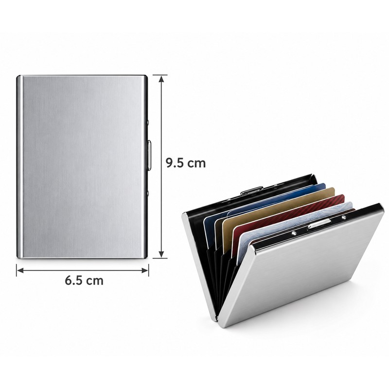 RFID Blocking Card Holder for Everyday Carry – Slim Alloy