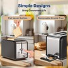 YSSOA Stainless Steel Toaster 2 Slice with Extra Wide Slot