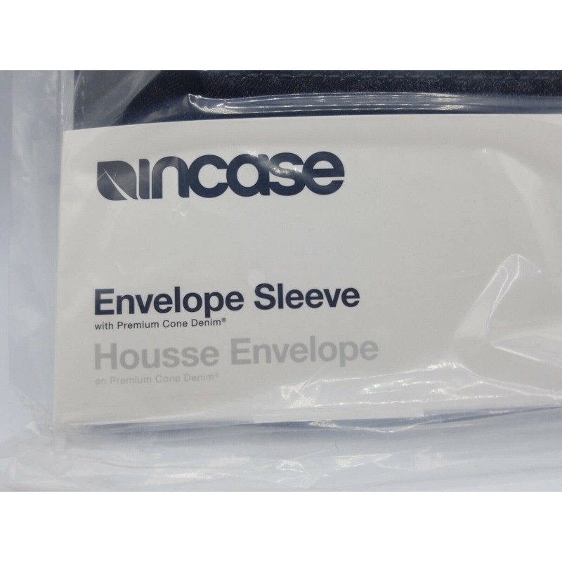 Incase Envelope Sleeve Cone Denim for MacBook 12 Inch Black