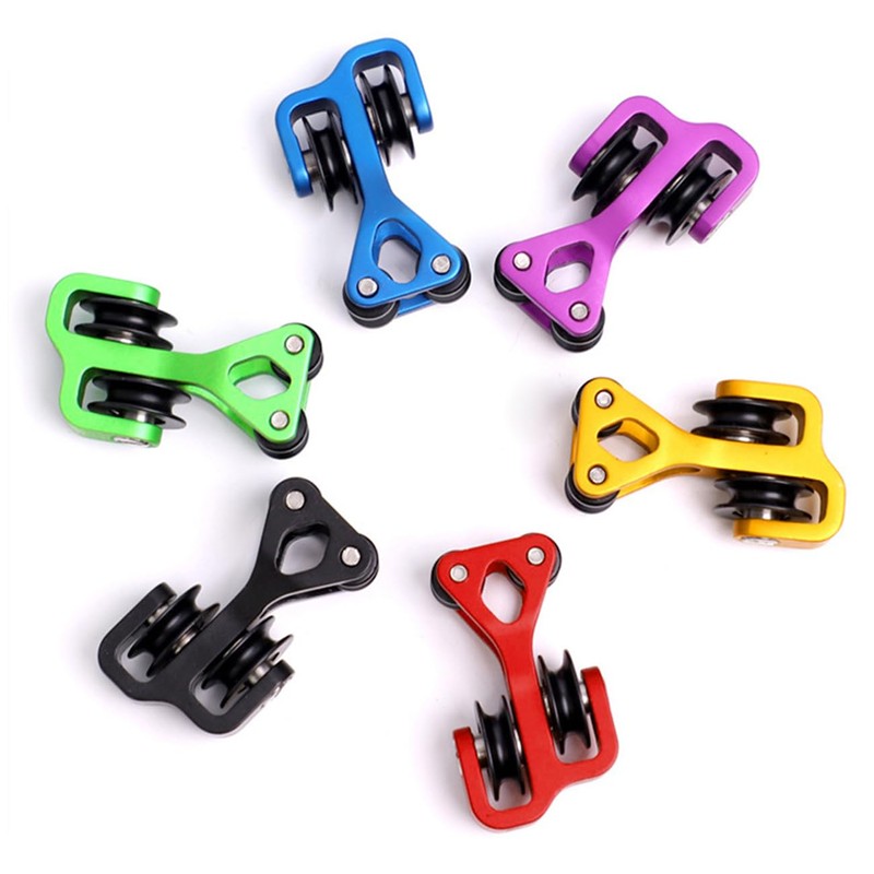 Aluminum Compound Bow Cable Slide Archery Bow String Splitter Roller