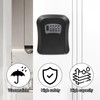 ZITUZY Outdoor Key Safe 4 Digit Key Safe with Number
