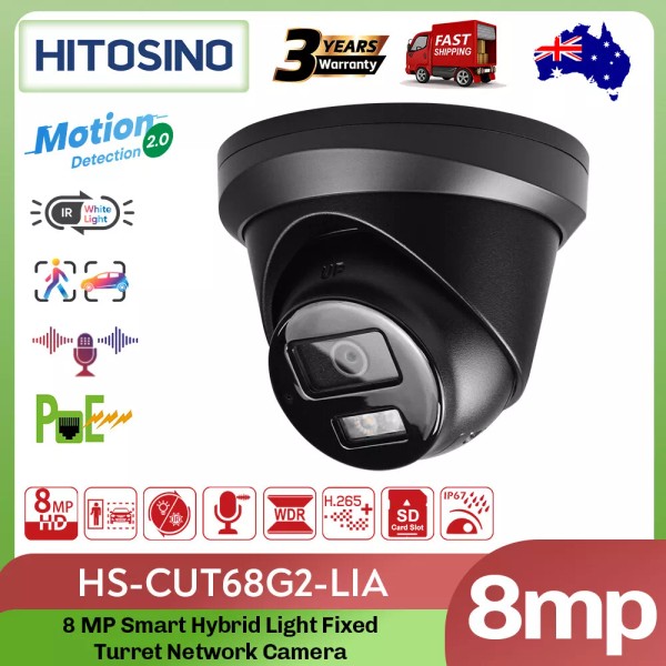 Hikvision For Hikvision 4K POE AI IP Security Camera 8MP