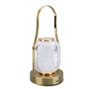 Cordless Rechargeable Lantern LED Table Lamp 3600mAh Battery Operated Stepless