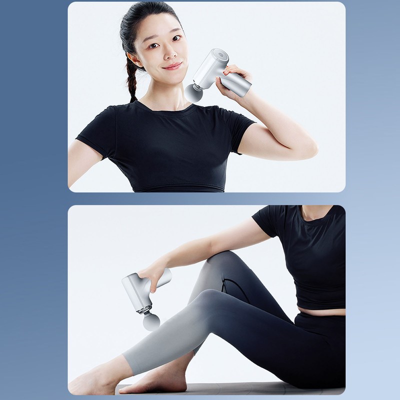 Fascia Massage Gun 4 Heads Adjust Strength Speed Reduce Fatigue