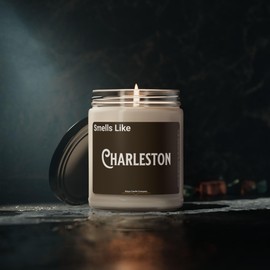 Charleston Scented Soy Candle, Cozy Home Fragrance - Gift for Candle Lovers, Relaxing Decor, Perfumed Candle