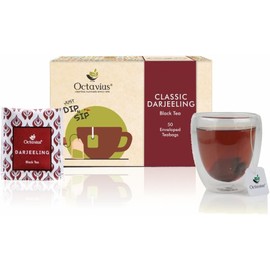 Octavius Tea Variety Pack | Classic Darjeeling Black Tea | Tea Sampler Pack | Pack of 2 Each 50 Tea Bags