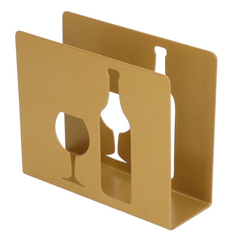 2pcs Stainless Steel Napkin Holder Freestanding Kitchen Restaurant Paper Napkin