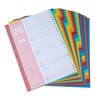 AMO HERMOSO 2 x 26-part index dividers for A4 folders,