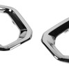 1 Pair Chrome Fog Lamp Bezels 84176753 Left Right Fog
