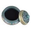 Incense Burner Ceramic Colour Enamel Exquisite Pattern Retro Incense Cone