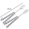 Butterfly Spoon Camping Spoon, Butterfly Fork and Spoon Set, 2