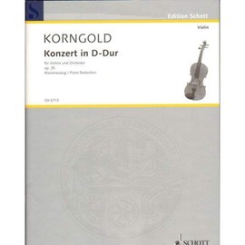 Violin Concerto, Op. 35: Violin and Piano