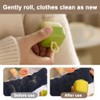 HIULLEN 4 Stück Wiederverwendbare Fusselrolle,Waschbares Tragbarer Fusselentferner,Washable Gel Lint Roller