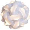 DIY Puzzle Lamp Shade (White-Medium)