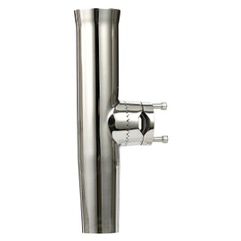 FUTURUP Stainless Tournament Style Clamp on Fishing Rod Holder for Rails 7/8" to 1", Rail Mount Rod Holder