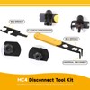 Metal MC4 Disconnect Tool, Universal MC4 Tool with 4-in-1 Wrench