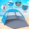 Gorich Beach Tent, Beach Shade Tent for 4-5 Person with