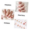 Healeved 12sheets Cute Bunny Nail Art Stickers Decals for Nail