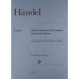 7 Sonatas For Violin And Basso Continuo (Multilingual Edition)