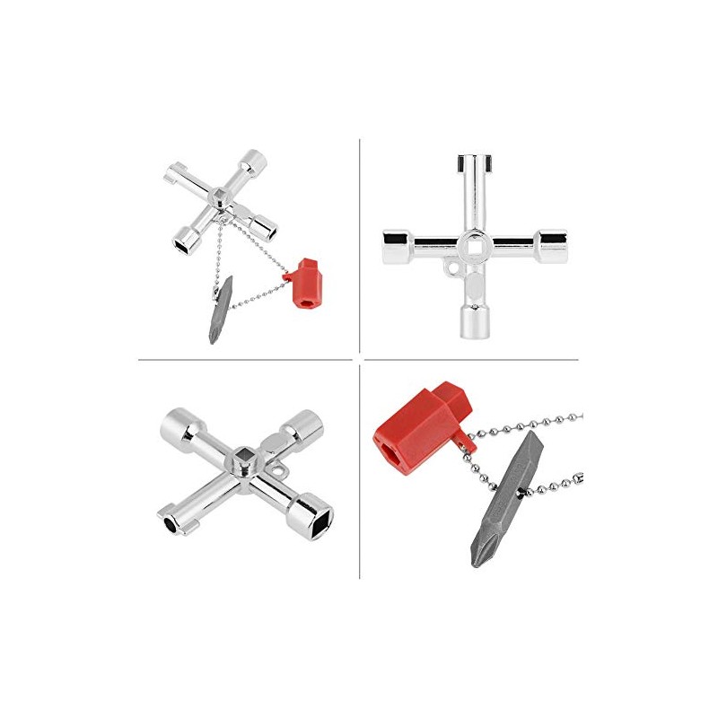 Llave de llave cruzada, 10 piezas de llave cruzada gabinete