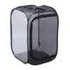 Black Collapsible Foldable Ventilated Insect Light Transmission Mesh Cage House