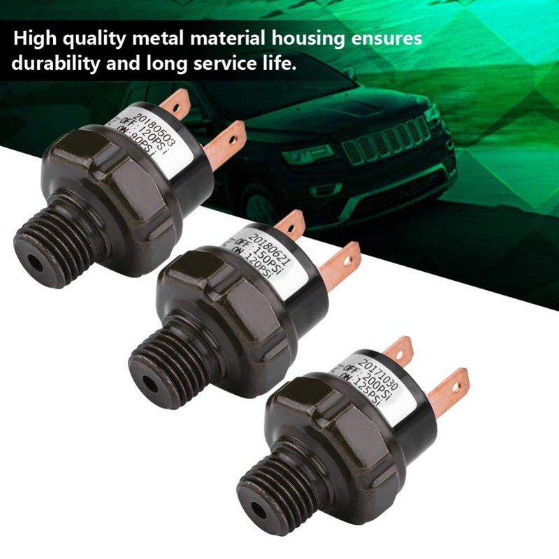 Pressure Switch, Yosoo Air Compressor Pressure Switch 1/4 Inch NPT