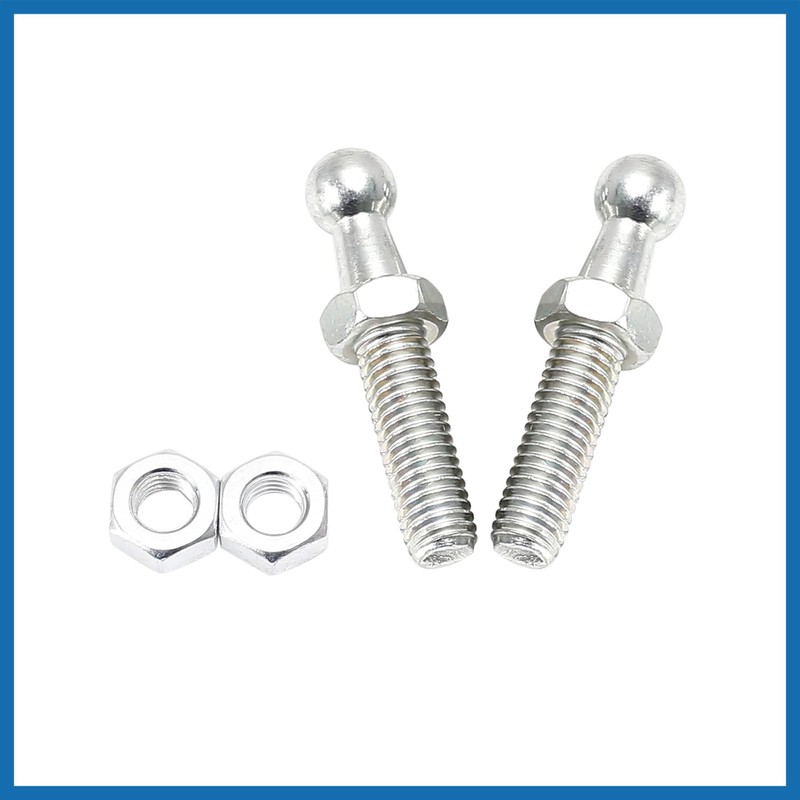 A ABSOPRO 2 Set 10mm M8x25mm Car Gas Strut Ball