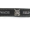 Wachifudo Dayan Cat Dayan Genuine Leather Metal Belt Key Black,