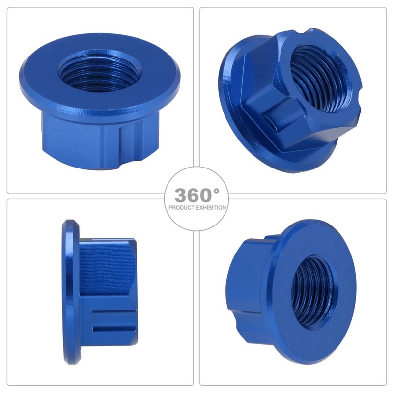 IUVWISN Rear Fork Axle Nut Bolt Cap for Surron Sur