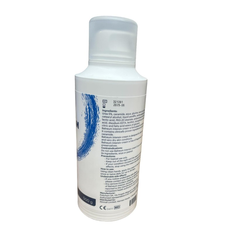 Balneum Cream for Dry Skin, 17.7 Oz