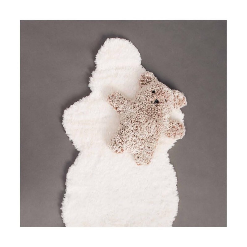 Rico Petit Lapin (07), fawn brown, wool fur look, fluffy