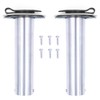 2X ZONADA Heavy Duty Stainless Steel 316 Fishing Rod Holders,