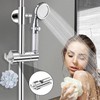 Bestgle Shower Head Holder 16-27mm Mounting Slider Bar Adjustable 360
