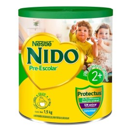 Nido leche nestle pre-escolar en polvo 2 años inmunidad 1.5 kg sabor