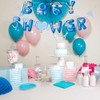 Baby Shower Decorations Boy,Blue Baby Shower Banner 2 PCS,Baby Shower